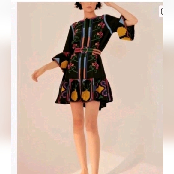 FARM Rio Cross Stitch Minidress - Picture 3 of 3